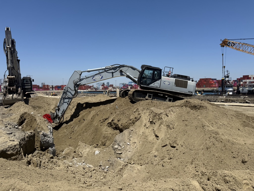 Pier removal — water level