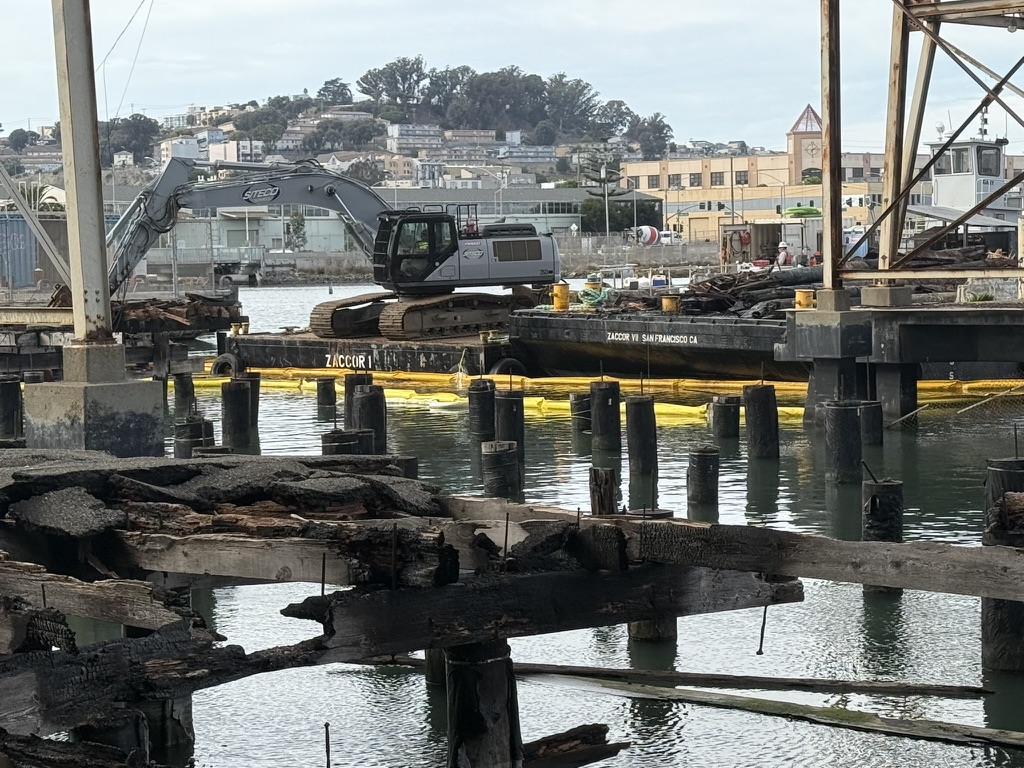 Barge pier operations